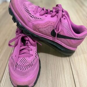 Nike Air Max 2014 pink trainers. Size US 9